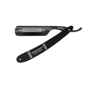 Dovo Bismarck black ebony scales - 6/8 Straight Razor (26830)