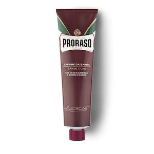 Shaving Creams: Proraso Sandalwood with Shea Butter (Nourishing for Coarse Beards) Shaving Cream Tube 150ml