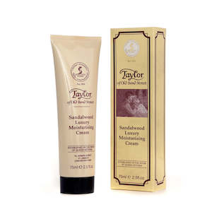 Moisturisers: Taylor of Old Bond Street Sandalwood Moisturising Cream 75ml