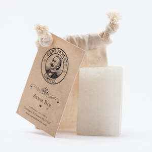 Post Shave: Captain Fawcett's Traditional Alum Bar in Pouch