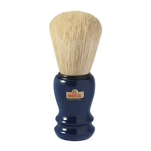 Boar Brushes: Omega Boar Shaving Brush 10108 (Blue Handle)