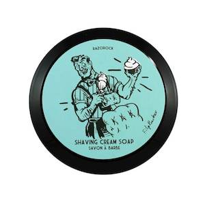 RazoRock Blue Barbershop Shaving Soap 150ml