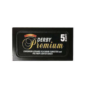 Pack of 5x Derby Premium Razor Blades