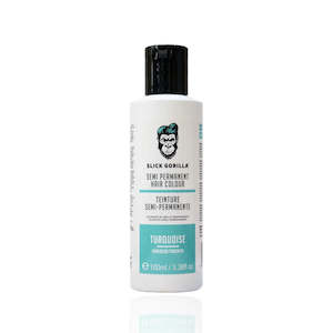 Hair Care: Slick Gorilla Semi Permanent Hair Colour (TURQUOISE) 100ml