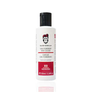 Slick Gorilla Semi Permanent Hair Colour (RED) 100ml