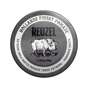 Pomade Water Soluble: Reuzel Extreme Hold Matte Pomade 95g