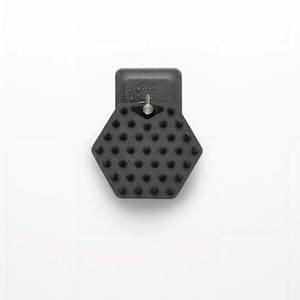 Hair Brushes: Tooletries - Scalp Massager & Hook (charcoal)