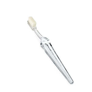 Tooth Care 1: Acca Kappa (Medium Nylon) Transparent Toothbrush - Lympio Collection