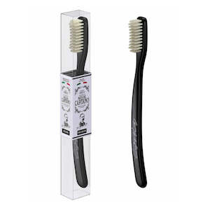 Pasta del Capitano 1905 Medium Nylon Toohbrush Black