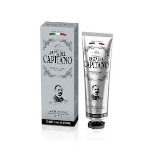 Pasta del Capitano 1905 Toothpaste - Charcoal 75ml