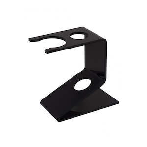 Stands Holders: Semogue Razor & Brush Stand - Medium (Black plastic)