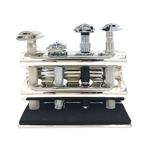 Stands Holders: Parker Deluxe Chrome Safety Razor Caddy