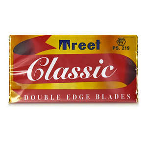 Single Pack De Razor Blades: Pack of 10x Treet Classic Razor Blades