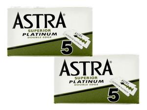 10x Astra Superior Platinum Razor Blades