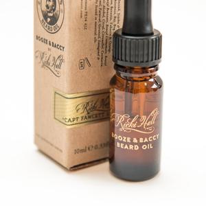 Captain Fawcett's Ricki Hall's Booze & Baccy Beard Oil 10ml Travel Sized