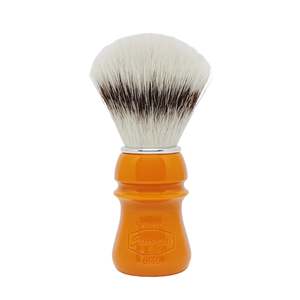 Semogue S.O.C. C5 Synthetic Sylver Shaving Brush (Butterscotch)