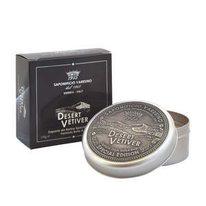 Shaving Soaps: Saponificio Varesino Desert Vetiver Shaving Soap (Beta 4.3 formula) 150g