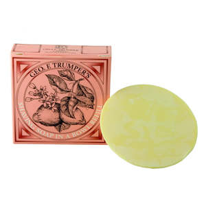 The Three Ts: Geo. F. Trumper Extract of Limes Hard Shaving Soap 80g REFILL
