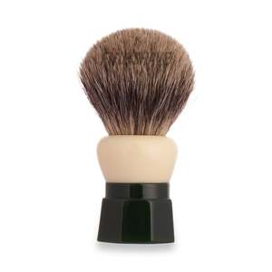 Shaving: Yaqi Obsidian Two Band Badger Shaving Brush
