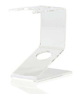 Semogue Razor & Brush Stand - Medium (Clear plastic)