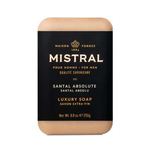 New Arrivals: Mistral Santal Absolute Men's Luxury Soap 250g