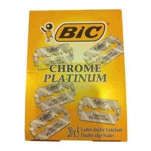 Bic Chrome Platinum DE Razor blades  100 Pack