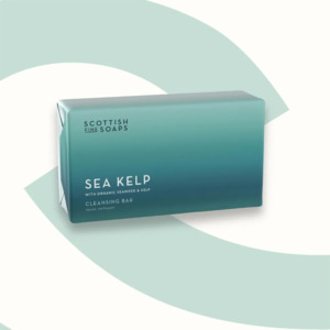 Face Body: Scottish Fine Soaps Cleansing Soap Bar 220g (Sea Kelp)