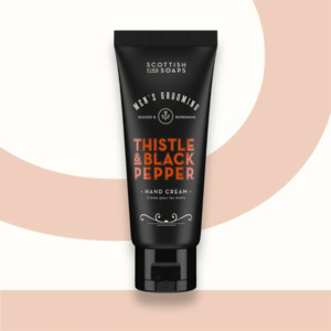 Scottish Fine Soaps Hand Cream 100ml (Thistle & Black Pepper)