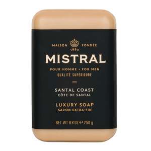 Mistral Santal Coast Men's Luxury Soap 250g