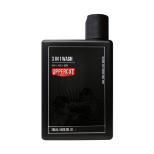 Hair Care: Uppercut Deluxe 3 in 1 Wash 240ml | Bay Rum Scent