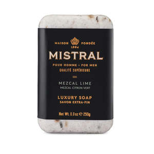 Mistral Mezcal Lime Men's Luxury Soap 250g