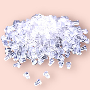 Silicone Ear Nuts- 100 Pieces Finesse Mediums