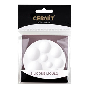 Products: Cernit Silicone Mould – Round Cabochons (7cm) Finesse Mediums