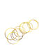 Circle Link Ring 30mm – Gold Stainless Steel (10pc Pack) Finesse Mediums