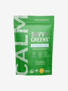 Beverages: SAVVY GREENS+ CALM 100g pouch