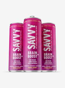 Beverages: Savvy Brain Boost Mixed Berry 330ml Box of 12