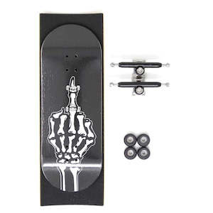 Completes: Skull F*** You Black Edition Pro Complete Wooden Fingerboard