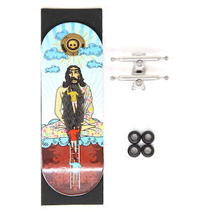 Skull Hippie Jesus Pro Complete Wooden Fingerboard
