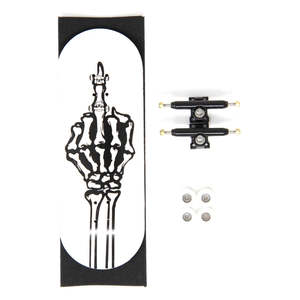 Skull Professional Completes: F*** You Pro Complete Wooden Fingerboard