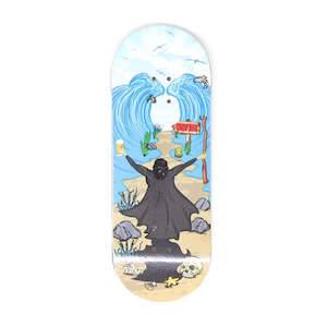 Skull Professional Decks: Skull Drunk Moses Wooden Fingerboard Graphic Deck