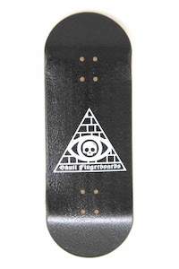 Skull Professional Decks: Skull Illuminati Wooden Fingerboard Graphic Deck