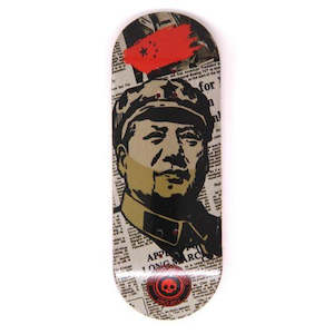 Skull Professional Decks: Mao Wooden Fingerboard Graphic Deck