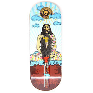 Hippie Jesus Wooden Fingerboard Graphic Deck
