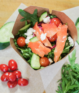 Products: Smoked salmon salad