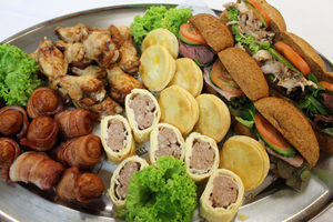 Products: Gluten free hot platter