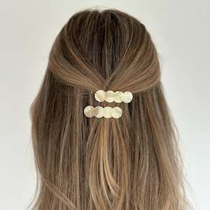 2 x Celeste Hair Clips (Handmade in France)