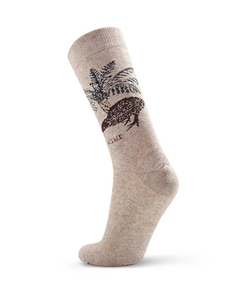Norsewear Kiwi Possum Sock - Beige Inspire Te Anau