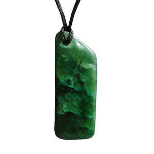 Necklaces: Jade Organic Shape Corded Necklace