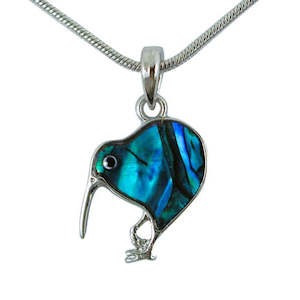 Necklaces: Paua Sleek Kiwi Necklace