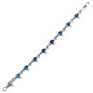 Paua Classic Kiwi Linked Bracelet
